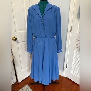 Vintage Blue dress size 14